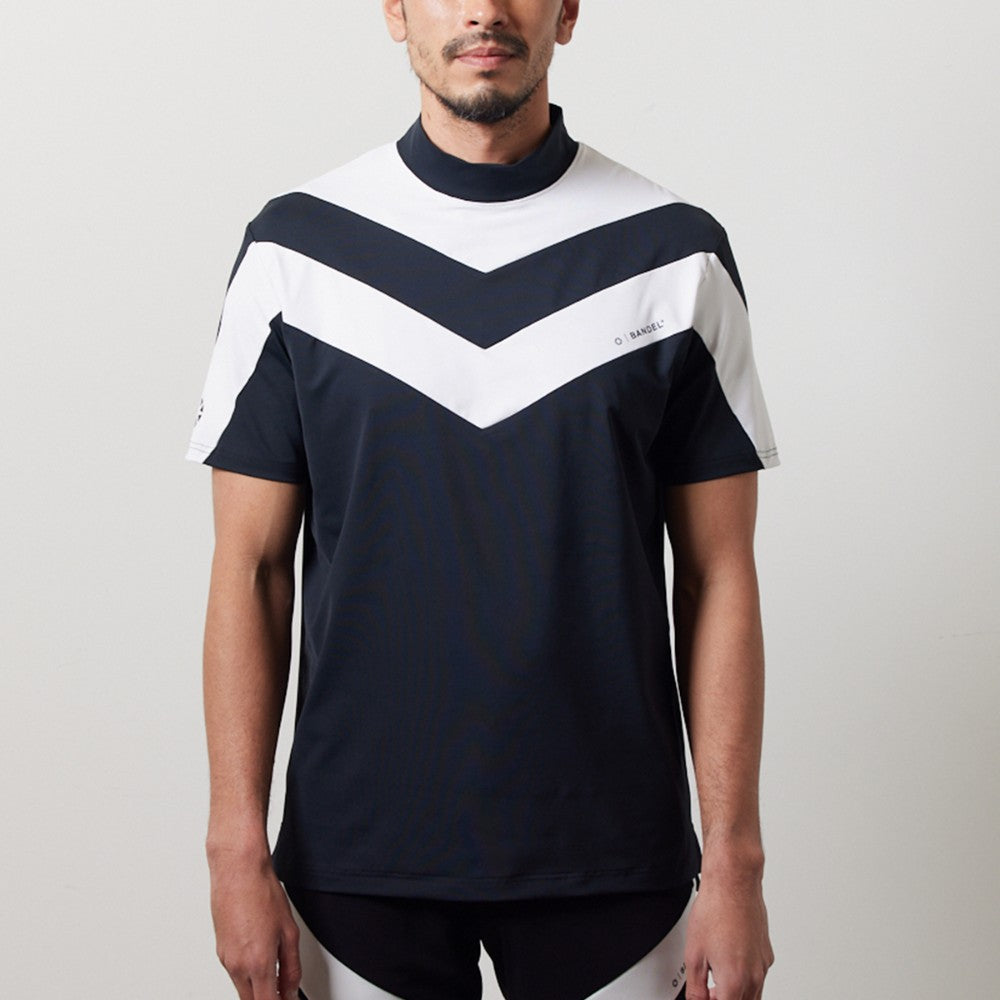 BANDEL GOLF バンデルゴルフ モックネック Tシャツ V SWITCH S/S MOC 