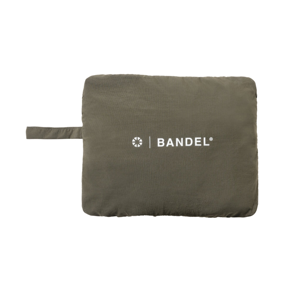 BANDEL バンデル NYLON ANORAK HOODIE ハーフジップフーディー BNS-3SAHD KAHKI カーキ