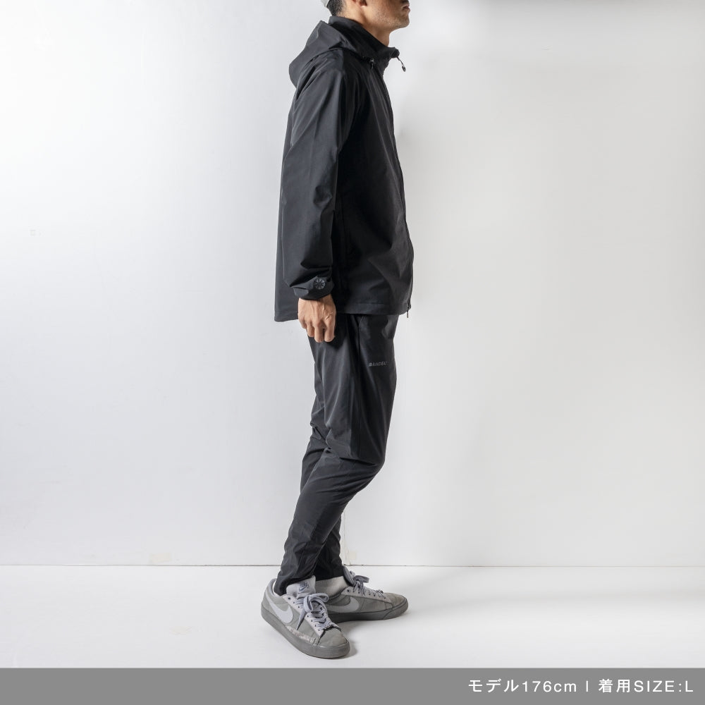 BANDEL バンデル ロングパンツ WATER REPELLENT STRETCH TAPERED PANTS BNS-3SPLP BLACK ブラック