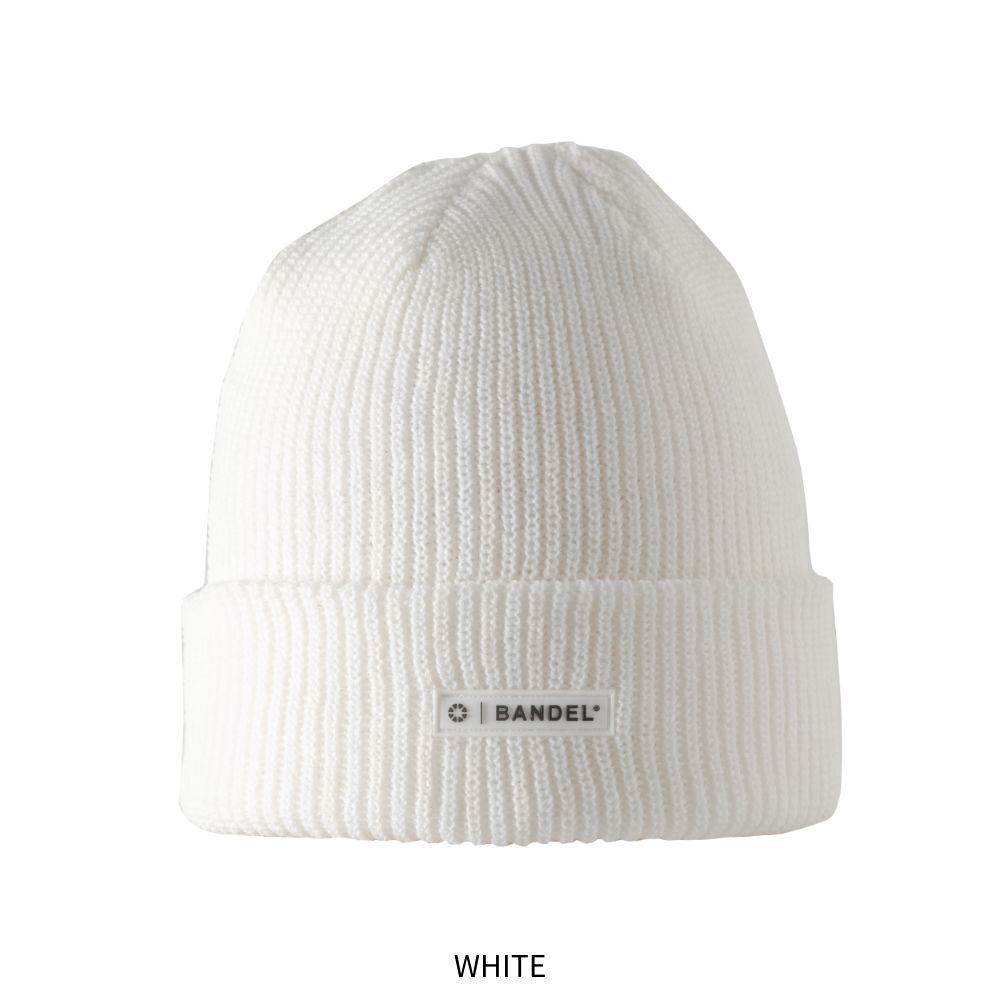 BANDEL バンデル ビーニー BANDEL LOGO BEANIE BG-LGBN ニット帽 WHITE ホワイト