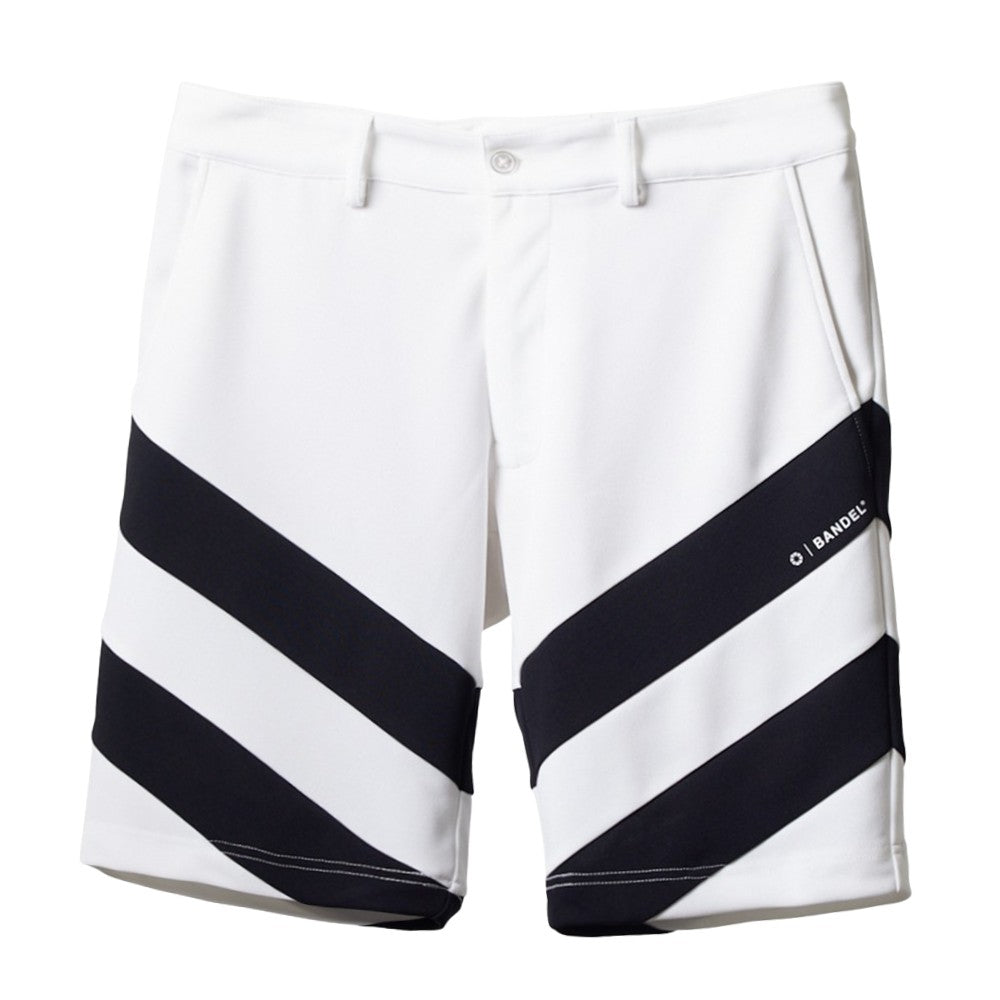 BANDEL GOLF バンデルゴルフ ショーツ V SWITCH HALF PANTS BGI-3SVSP WHITExBLACK ホワイト ブラック