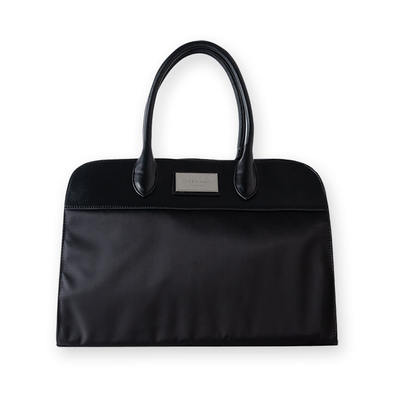 LEATHER HANDLE BOSTON BAG BGJ-5SLHBB ボストンバッグ レザー 本革 / BLACK