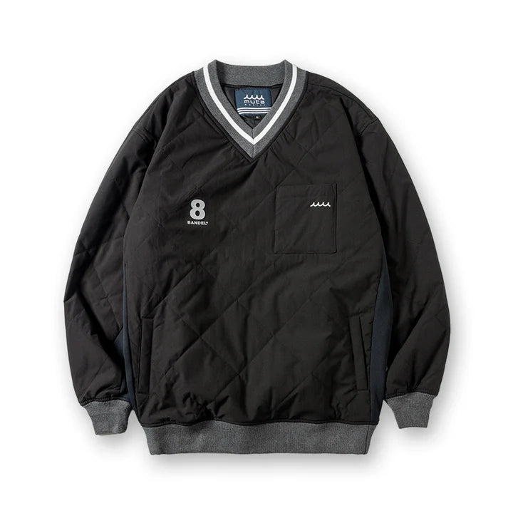 BANDEL×muta DIAMOND QUILT PULLOVER