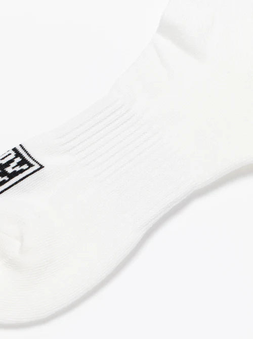 DEVEREUX GOLFMENS Back Logo Regular Socks 763572840-WHITE/GR
