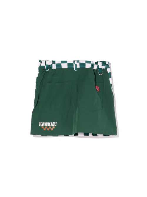DEVEREUX GOLF WOMENS The Major チェッカースカート 763572476-GREEN