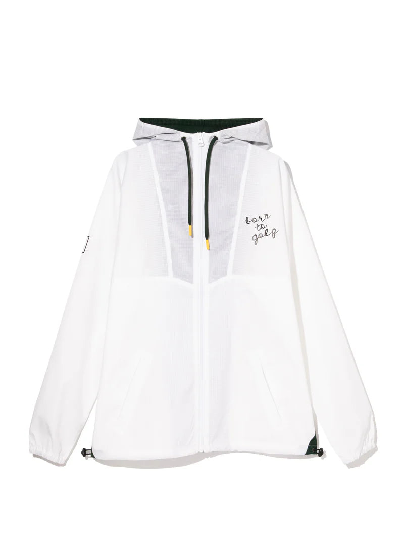DEVEREUX GOLF Manic ドットエアーWRブルゾン 763572107-WHITE