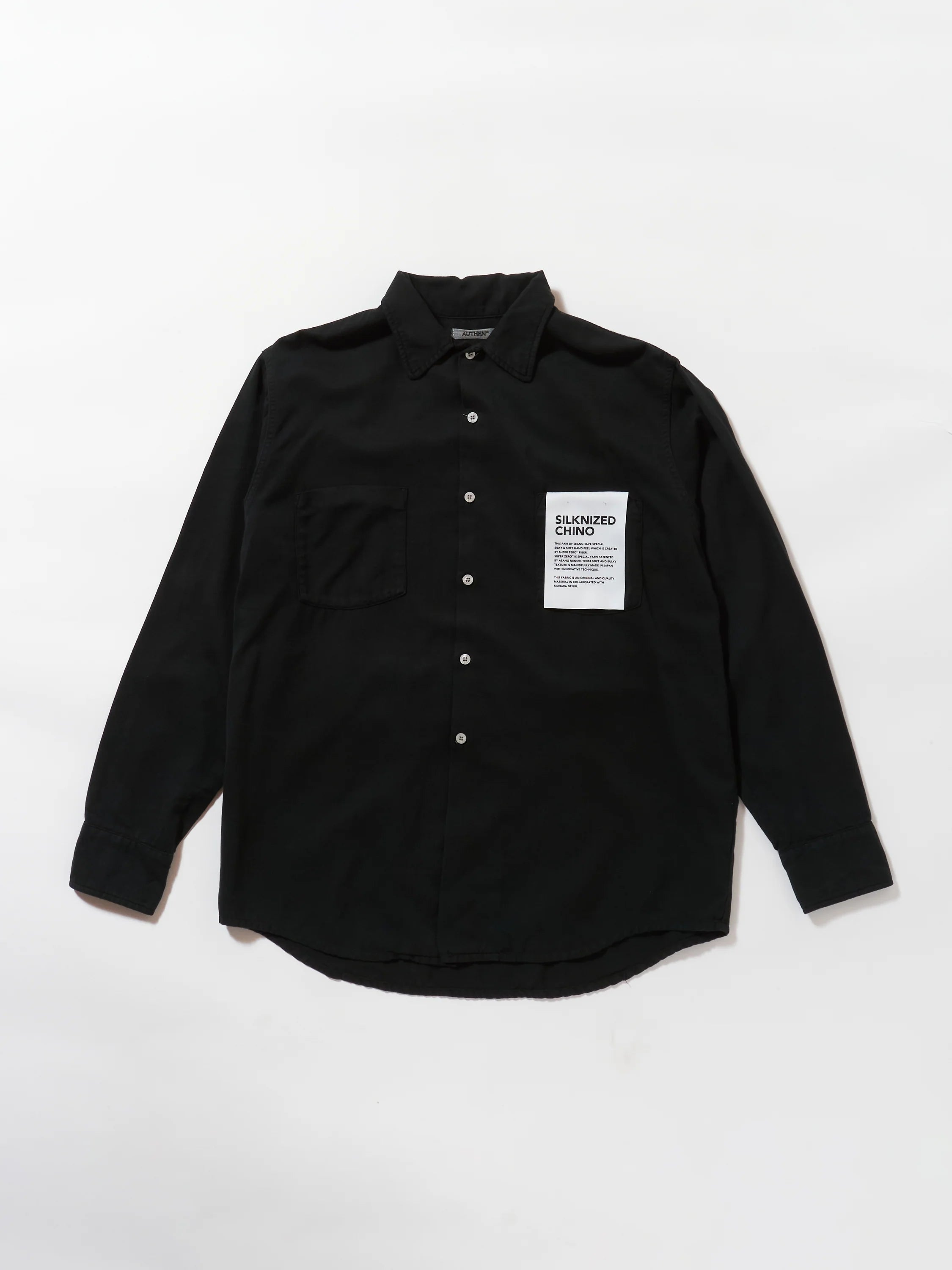 SILKNIZED TWILL REGULAR SHIRT