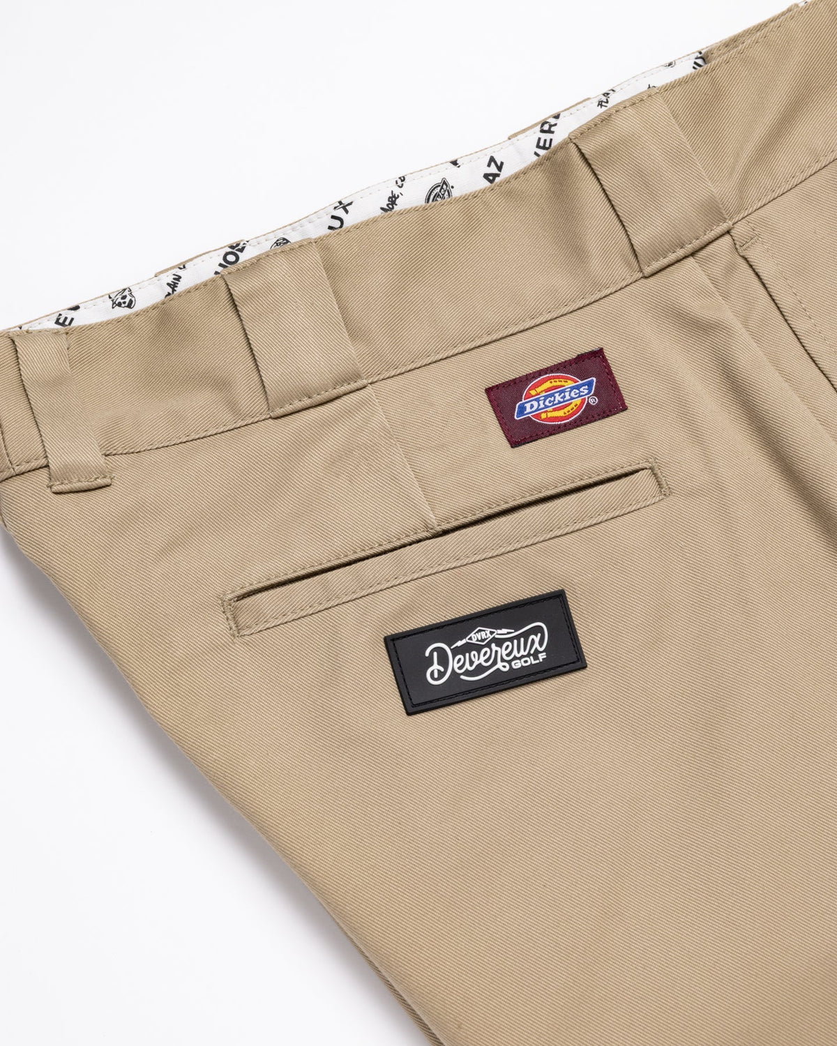 DEVEREUX GOLF デバローゴルフ 【Dickies x DEVEREUX】WORK PANTS 075764402 SAND
