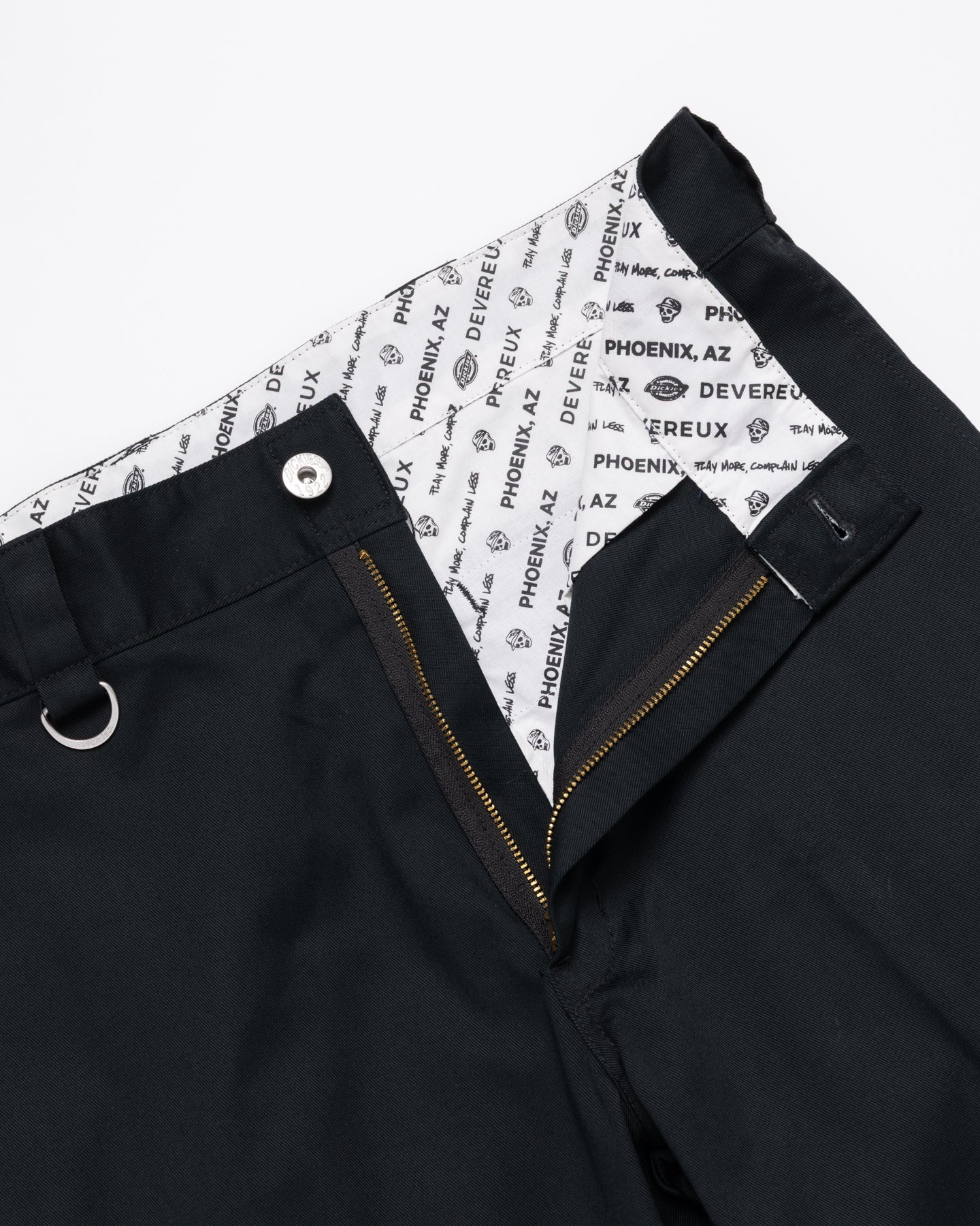 DEVEREUX GOLF デバローゴルフ 【Dickies x DEVEREUX】WORK PANTS 075764402 BLACK