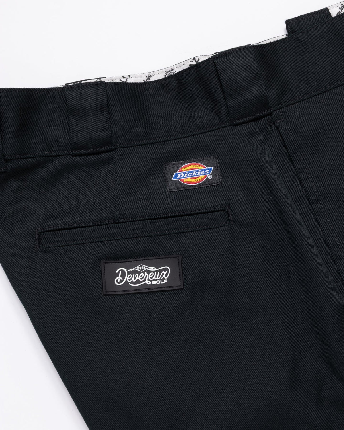 DEVEREUX GOLF デバローゴルフ 【Dickies x DEVEREUX】WORK PANTS 075764402 BLACK