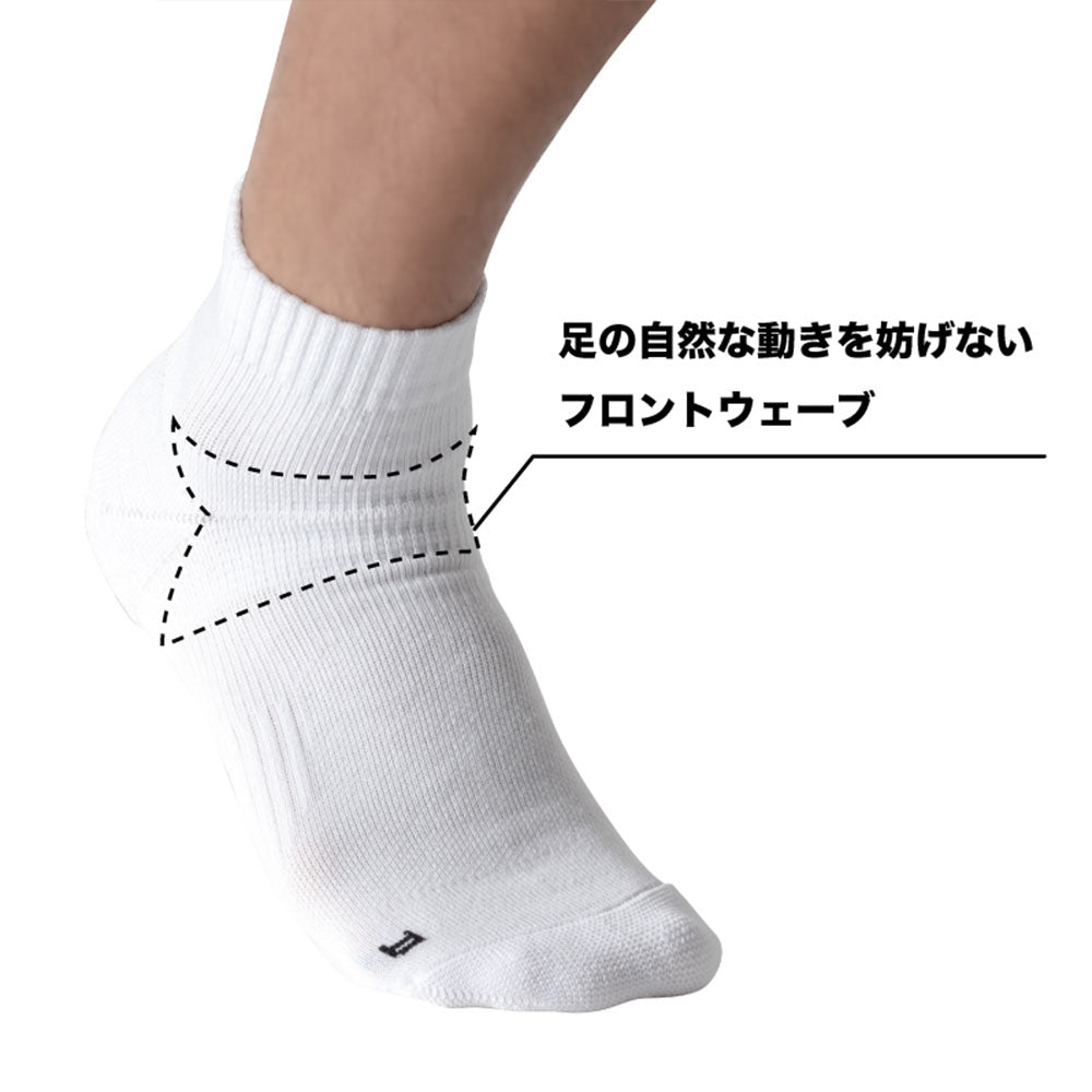 BANDEL バンデル コンプレッション ソックス COMPRESSION SOCKS SHORT BG-SK002 ホワイト