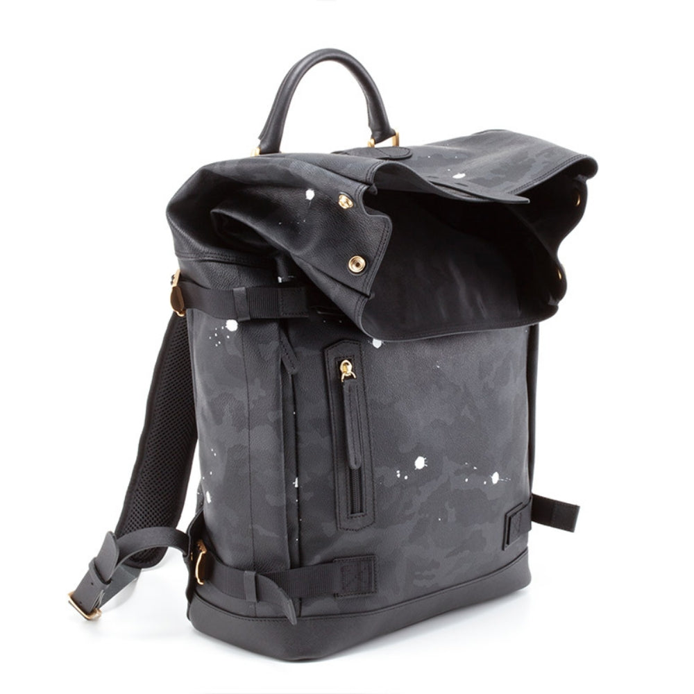 GENTIL BANDIT ジャンティバンティ ロールトップバックパック ブラックカモ GB1997-BP-BCM BLACKxCAMO