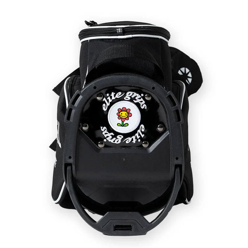 BANDEL × elitegrips D-Type 9.5inch キャディバッグ BGE-6SCB スタンド仕様 軽量 / BLACK