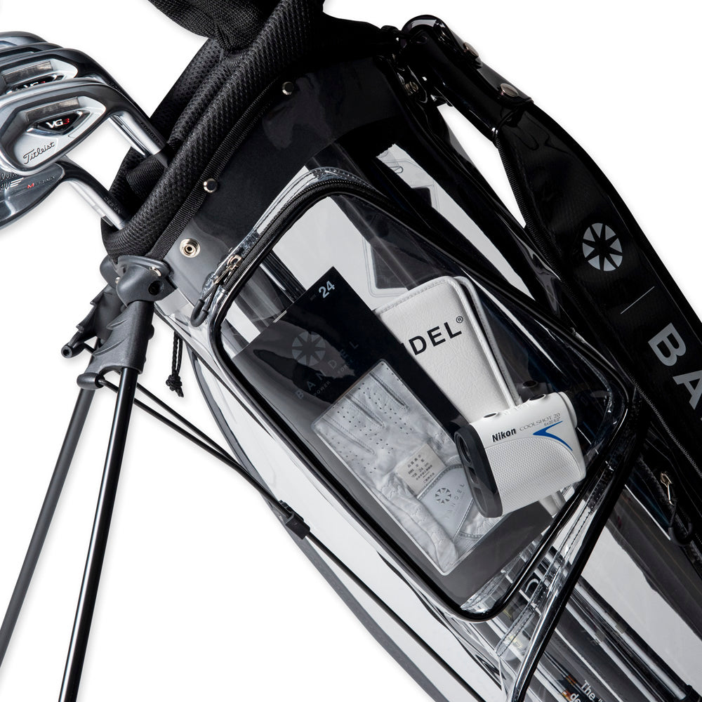 BANDEL GOLF バンデルゴルフ キャディバッグ スタンド式 Clear Stand Caddy Bag BG-GB003 CLEAR クリア