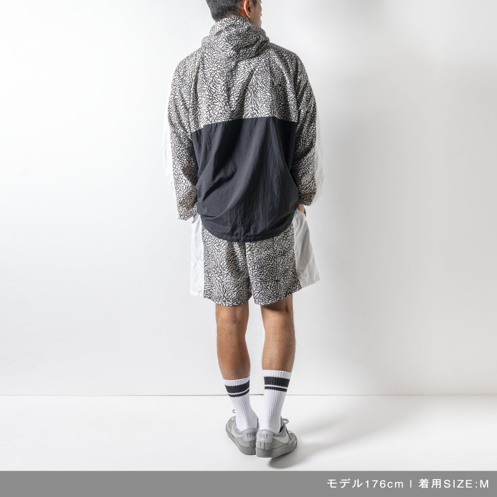 BANDEL バンデル NYLON ANORAK HOODIE ハーフジップフーディー BNS-3SAHD ELEPHANT エレファント
