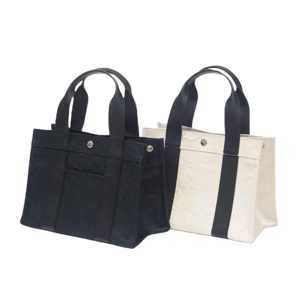 LABEL NOIR NO24-PM トートバッグ スクエア キャンバス / BLACK