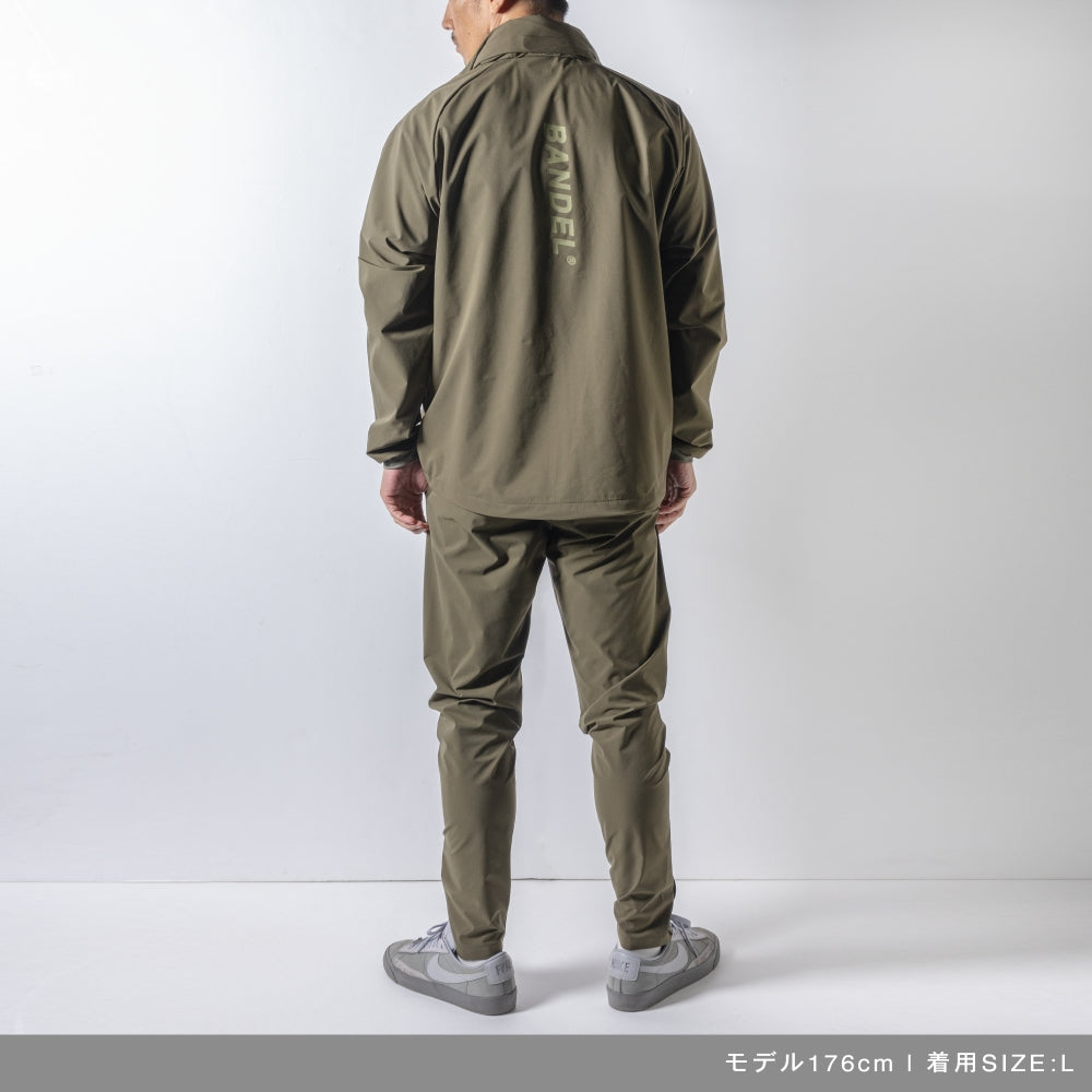 BANDEL バンデル フーディー WATER REPELLENT STRETCH HOODED BLOUSON BNS-3SPHD KAHKI カーキ
