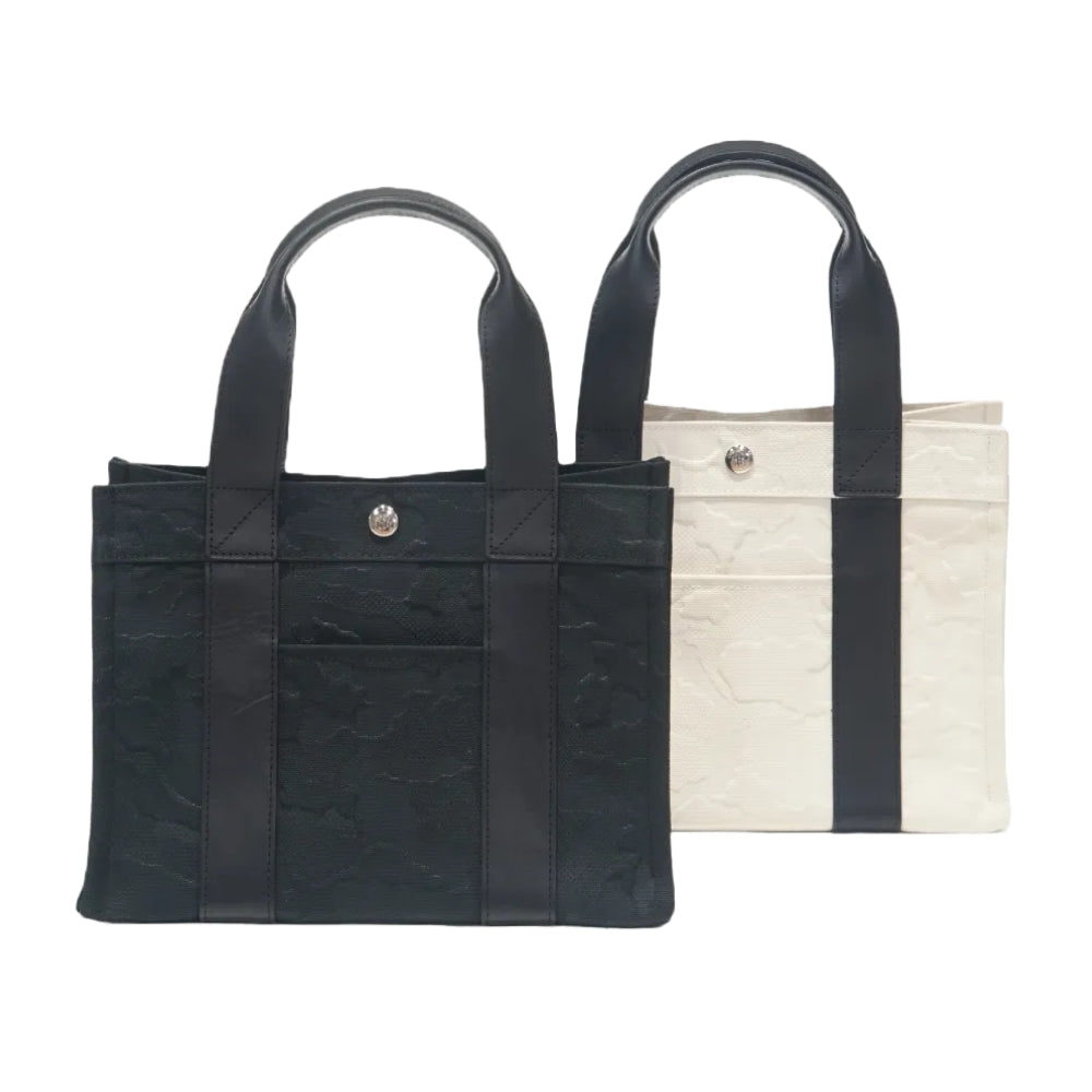 LABEL NOIR NO24-PM トートバッグ スクエア キャンバス / BLACK