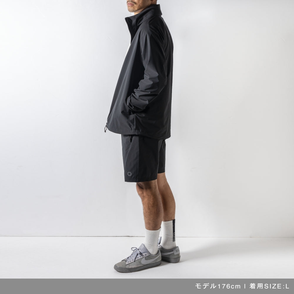 BANDEL バンデル フーディー WATER REPELLENT STRETCH HOODED BLOUSON BNS-3SPHD BLACK ブラック