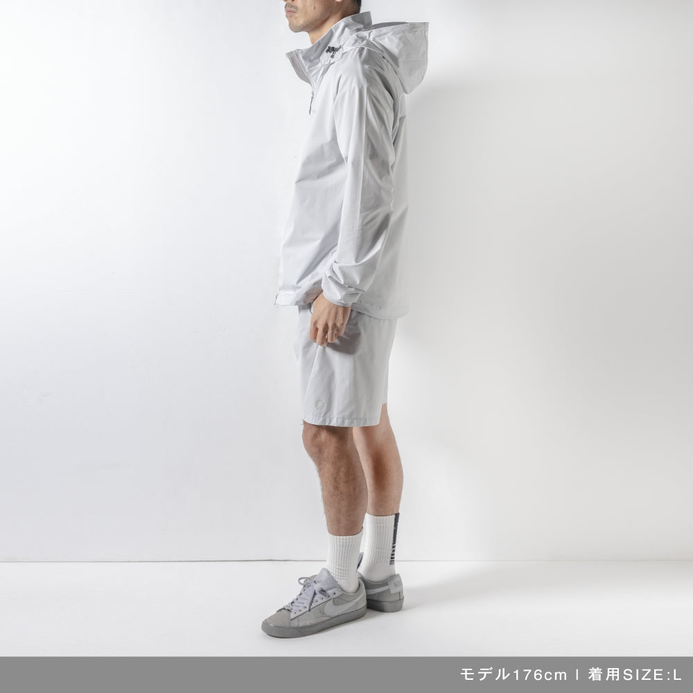 BANDEL バンデル フーディー WATER REPELLENT STRETCH HOODED BLOUSON BNS-3SPHD LIGHT GREY ライトグレー