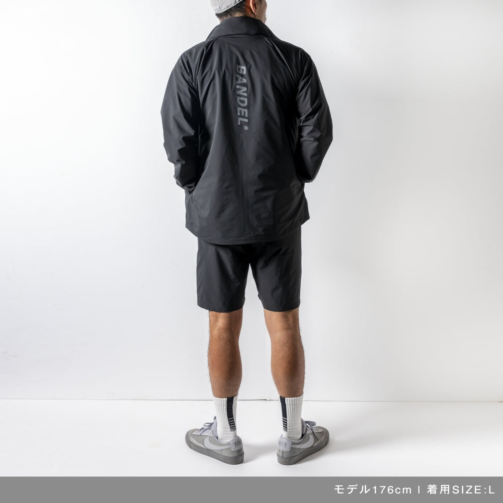 BANDEL バンデル フーディー WATER REPELLENT STRETCH HOODED BLOUSON BNS-3SPHD BLACK ブラック