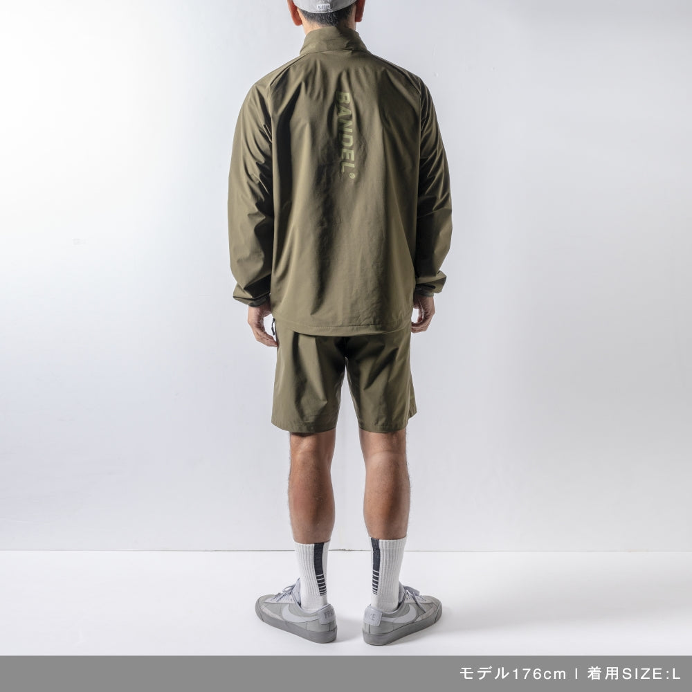 BANDEL バンデル フーディー WATER REPELLENT STRETCH HOODED BLOUSON BNS-3SPHD KAHKI カーキ
