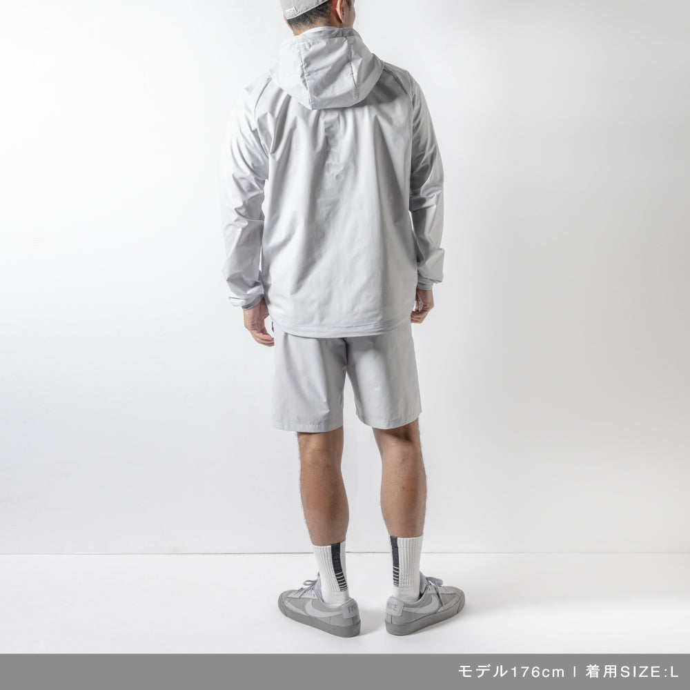 BANDEL バンデル フーディー WATER REPELLENT STRETCH HOODED BLOUSON BNS-3SPHD LIGHT GREY ライトグレー
