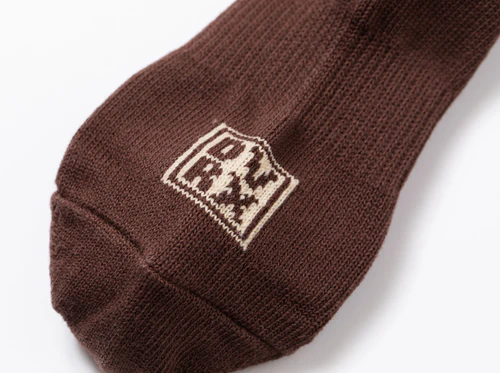 DEVEREUX GOLF WOMENS DVRXライトルーズソックス 763474835-BROWN