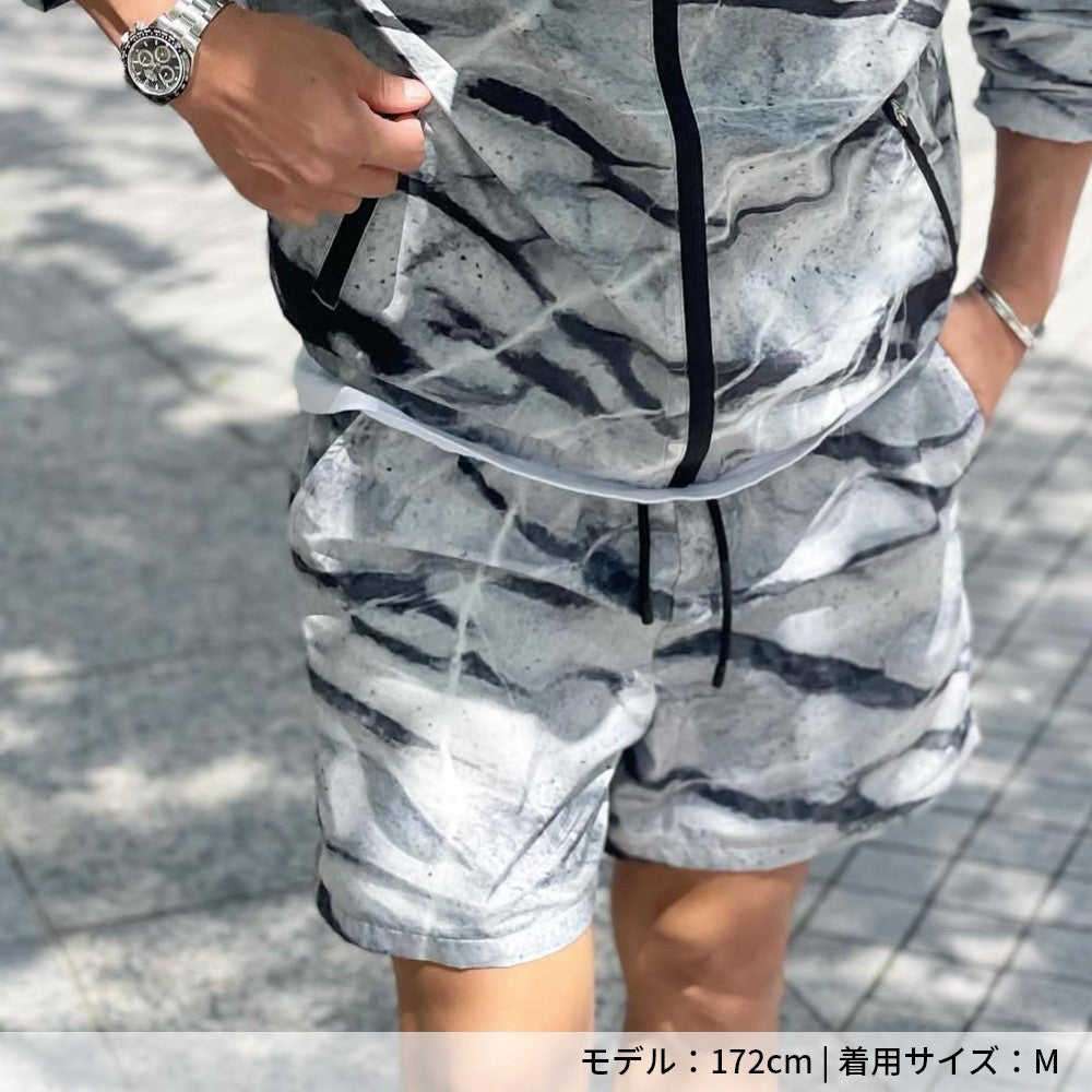 Printed Trunk SLA-M2912SH ショートパンツ スイムウェア / MARBLE GREY