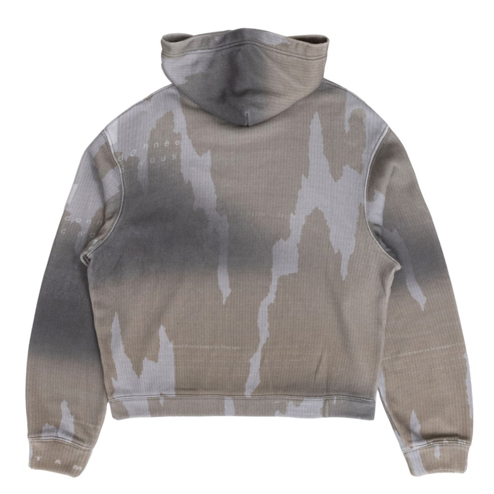 Ikat Camo Cropped Hoodie SLA-M3259HD フーディー / Ikat Camo