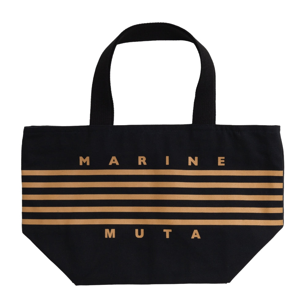 muta MARINE ムータマリン ムータ エコバッグ Square Logo MMRG-211092 BLACK