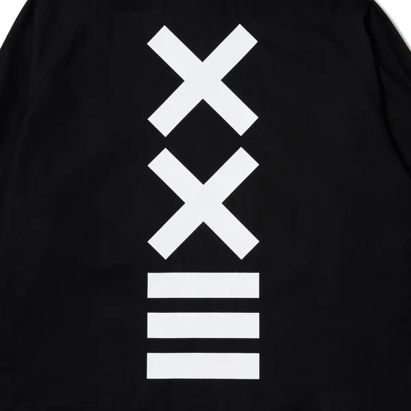 XXIII COTTON ANORAK JACKET BLACK
