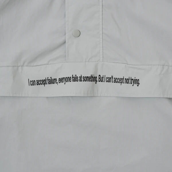 XXIII COTTON ANORAK JACKET GREY