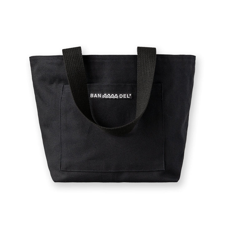 BANDEL×mutaシリコンロゴキャンパストート