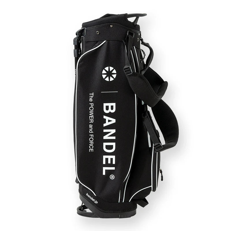 BANDEL × elitegrips D-Type 9.5inch キャディバッグ BGE-6SCB スタンド仕様 軽量 / BLACK