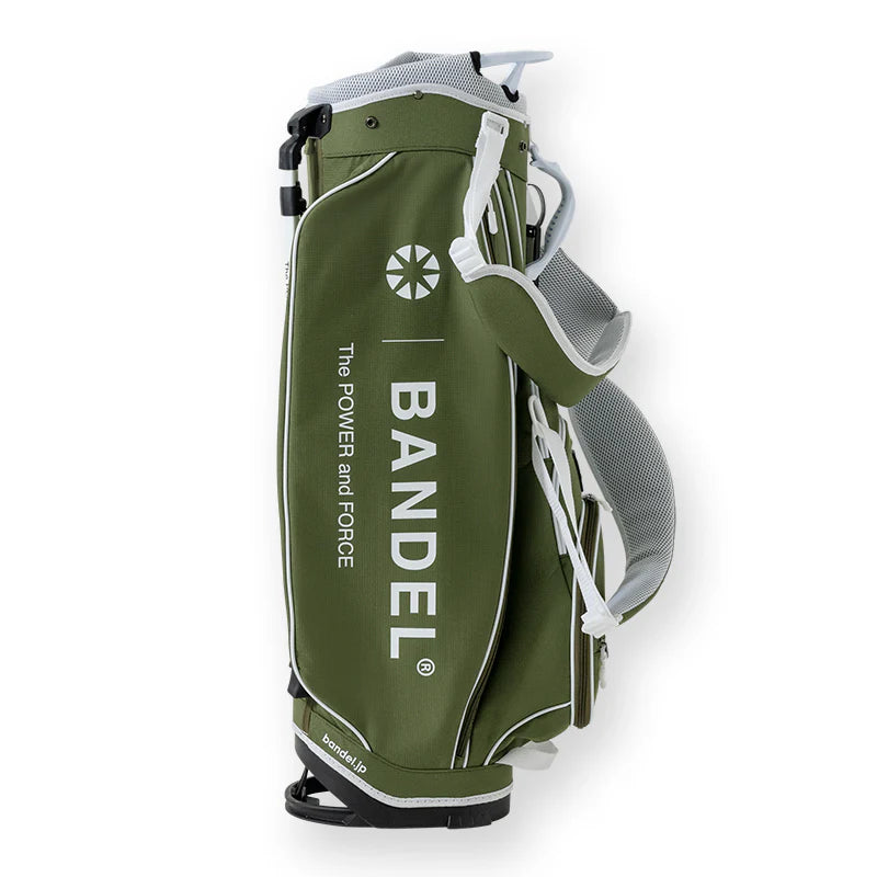 BANDEL × elitegrips D-Type 9.5inch キャディバッグ BGE-6SCB スタンド仕様 軽量 / KHAKI