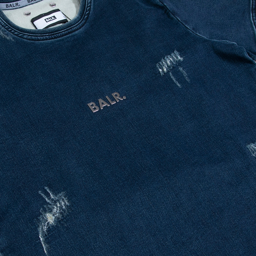【日本限定】 Q-SERIES STRAIGHT T-SHIRT JOGG JEANS B1112.1062 Tシャツ / INDIGO