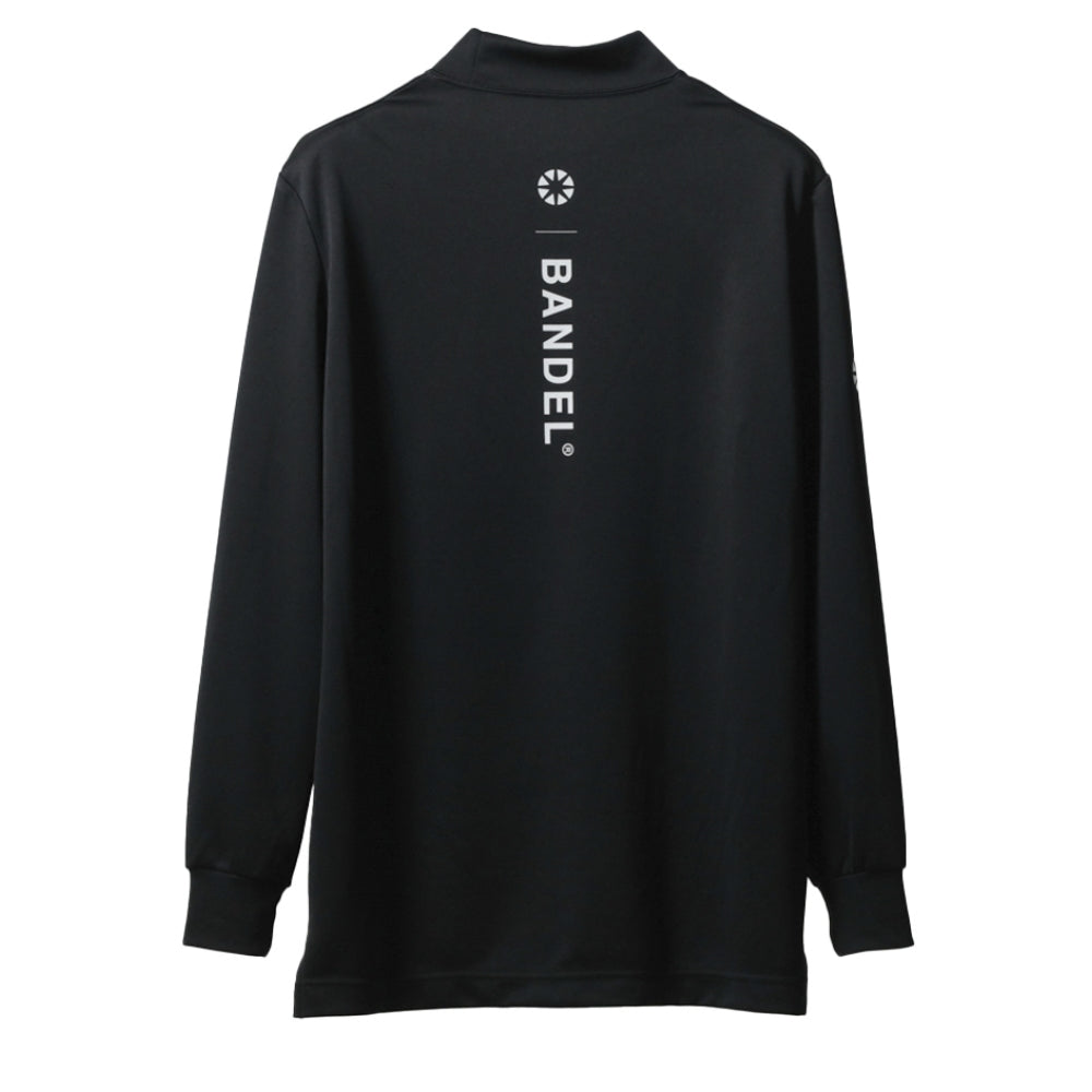 BANDEL GOLF バンデルゴルフ モックネック ロング BASIC L/S MOCK T SHIRTS BGI-BLSM BLACK ブラック