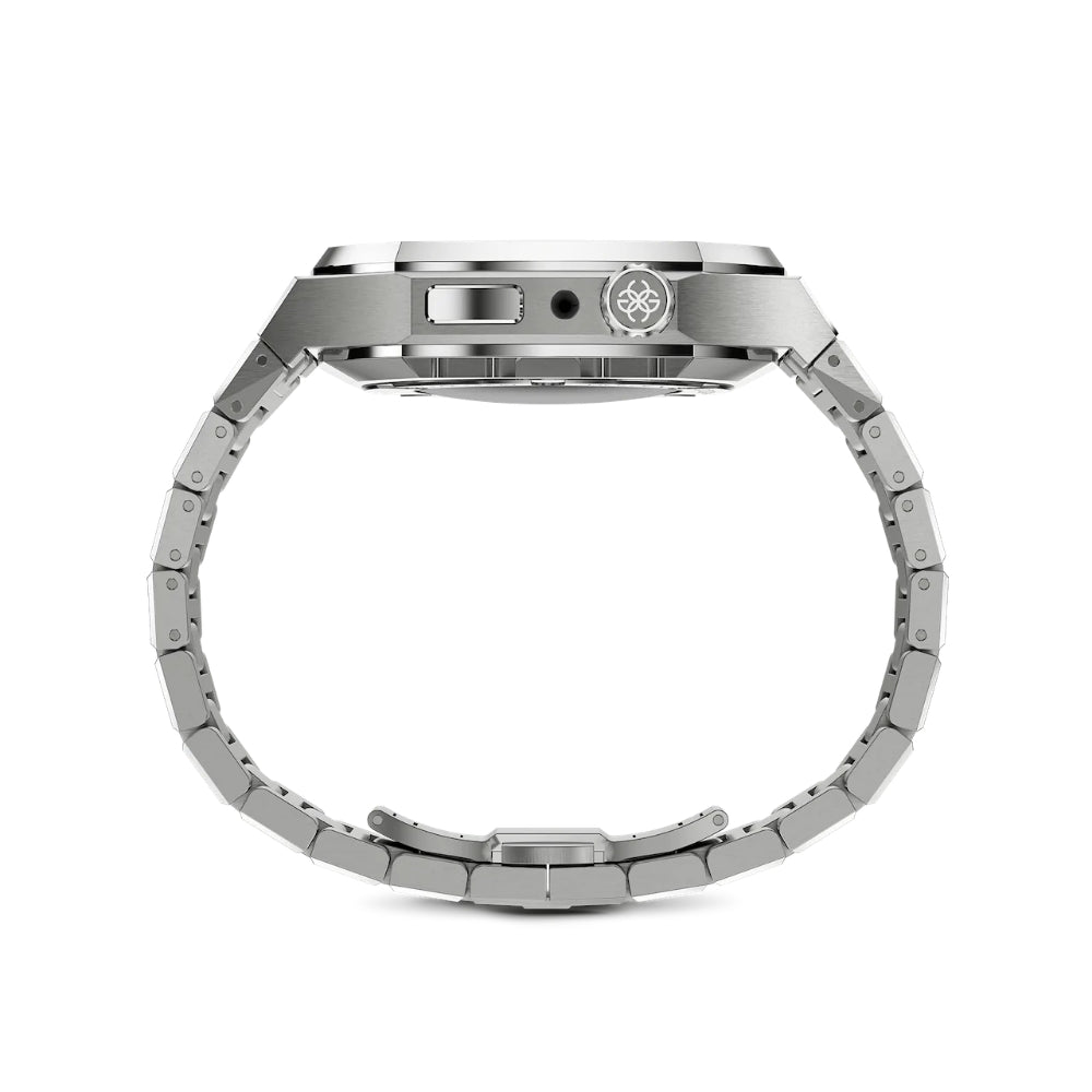 GOLDEN CONCEPT ゴールデンコンセプト Apple Watch 7/8 Case-EVF41 RAINBOW SILVER レインボー シルバー