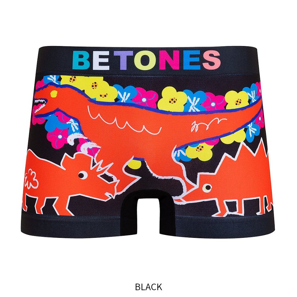 BETONES ビトーンズ ボクサーパンツ JURASSIC-JUSS001 BLACK
