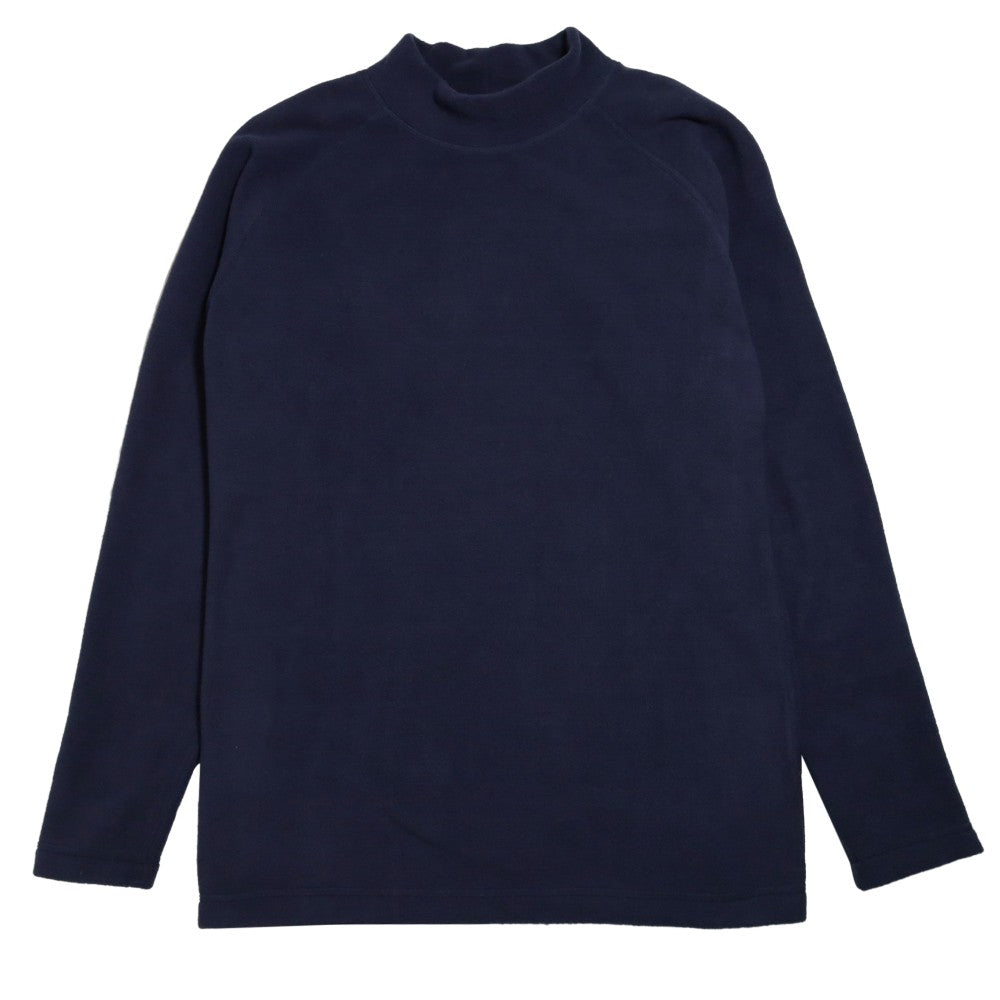 muta MARINE ムータマリン ロンT フリース切替モックネックプルオーバー MMMK-443180 NAVY