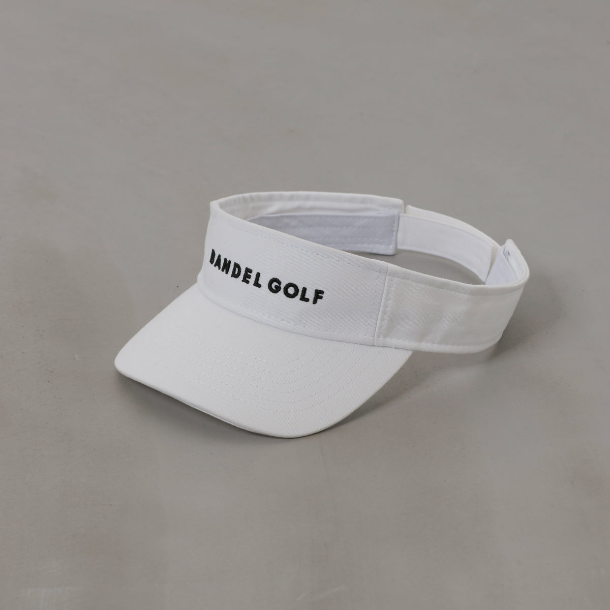 BANDEL GOLF バンデルゴルフ サンバイザー BASIC SUN VISOR BGI-3SBSV WHITE ホワイト