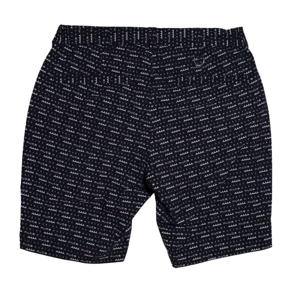 muta MARINE ムータマリン ショーツ SOLOTEX (小紋柄)MMMK-444151 KM BLACK