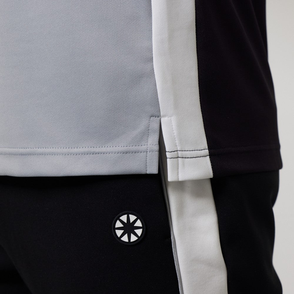 BANDEL GOLF バンデルゴルフ モックネック Tシャツ BICOLOR L/S MOCK T SHIRTS BGI-3ABLMC GRYxWHTxBLK