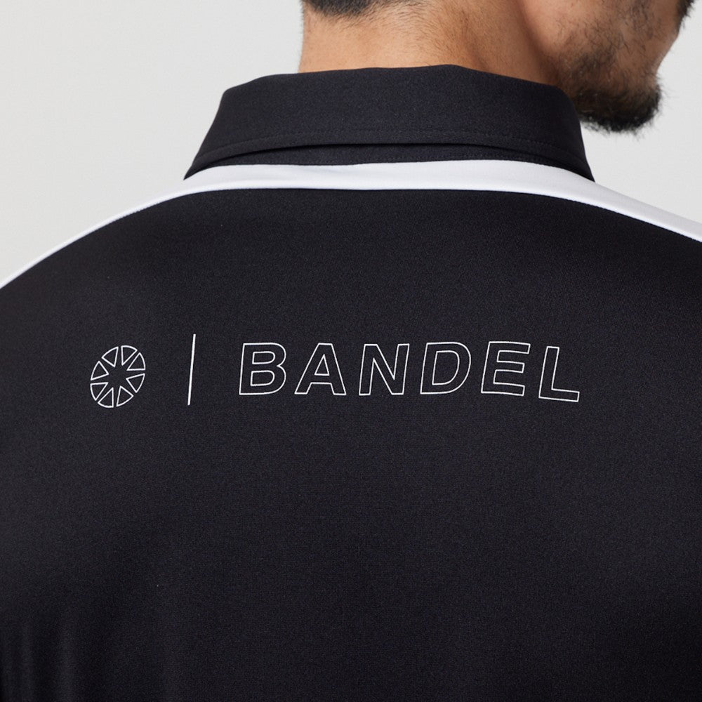 BANDEL GOLF バンデルゴルフ ポロシャツ BICOLOR S/S POLO SHIRTS BGI-3ABSPL GRYxWHTxBLK