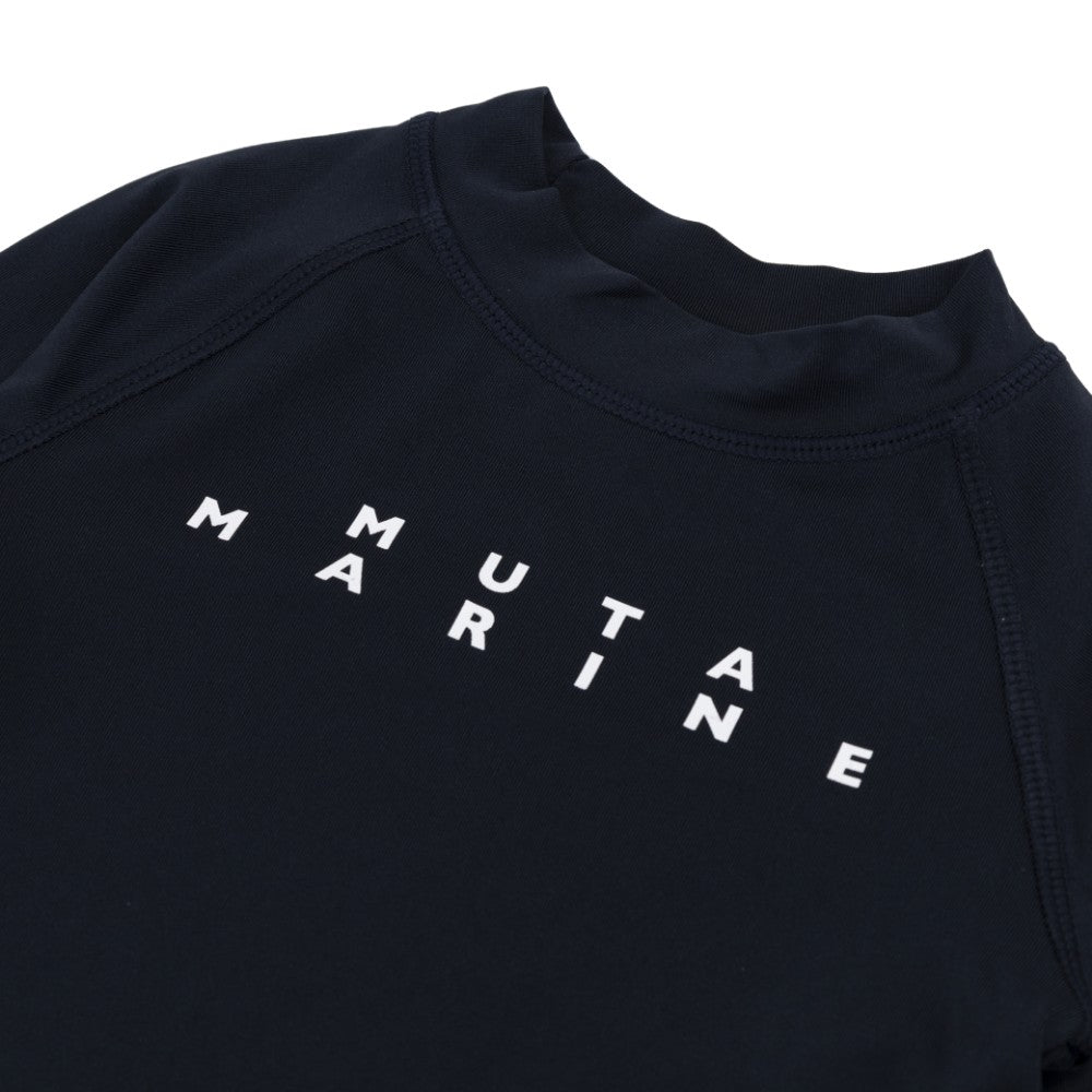 muta MARINE ムータマリン ムータマリン キッズラッシュガードロングスリーブTシャツ MMTK-440008 NAVY