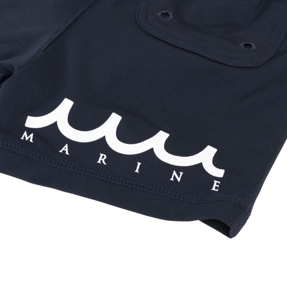 muta MARINE ムータマリン ムータマリン キッズラッシュガードショートパンツ MMTK-437033 NAVY