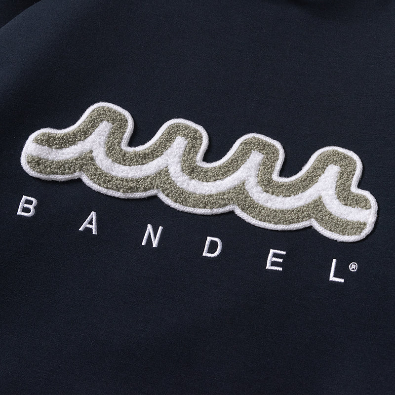 BANDEL×muta Limited 24AW L/S Hoodie フーディ バンデル×ムータ コラボ 保温 軽量 ストレッチ / NAVY