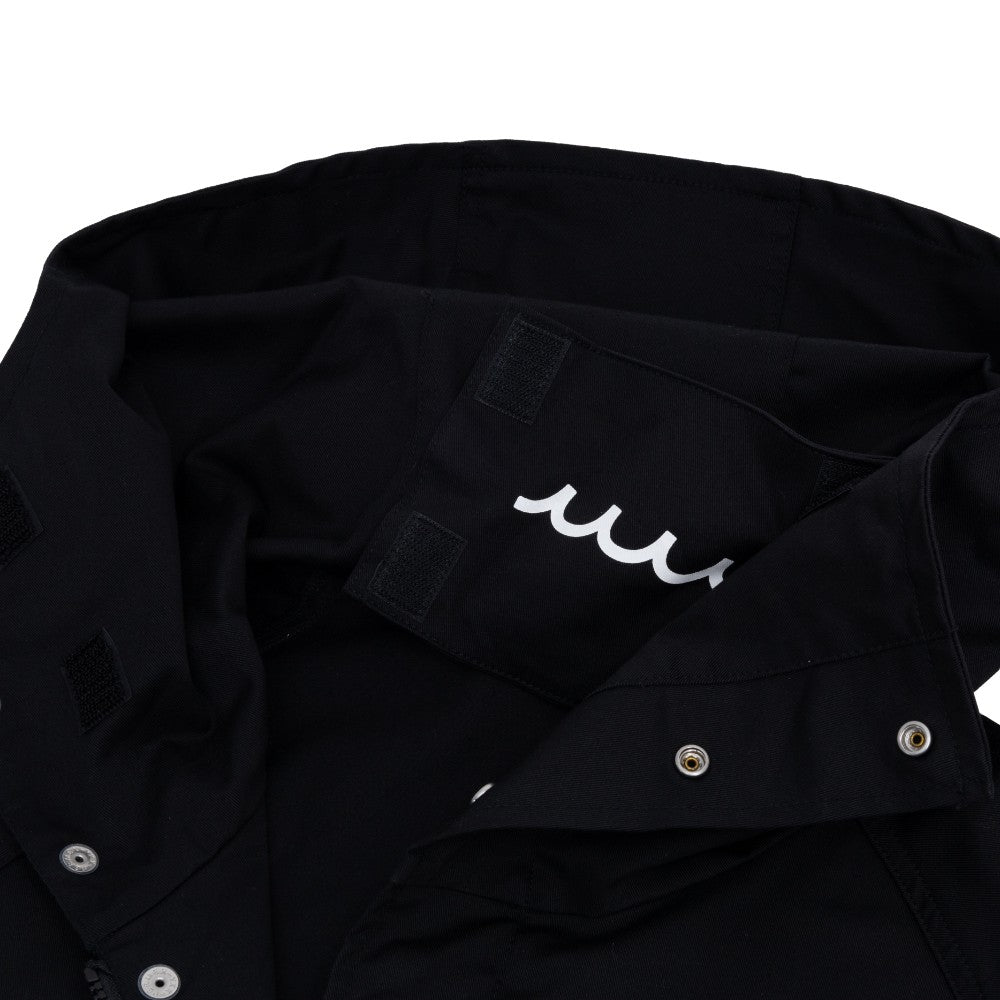 muta MARINE ムータマリン ブルゾンコート CLEANSE HOODED BLOUSON COAT MMJC-443060 BLACK