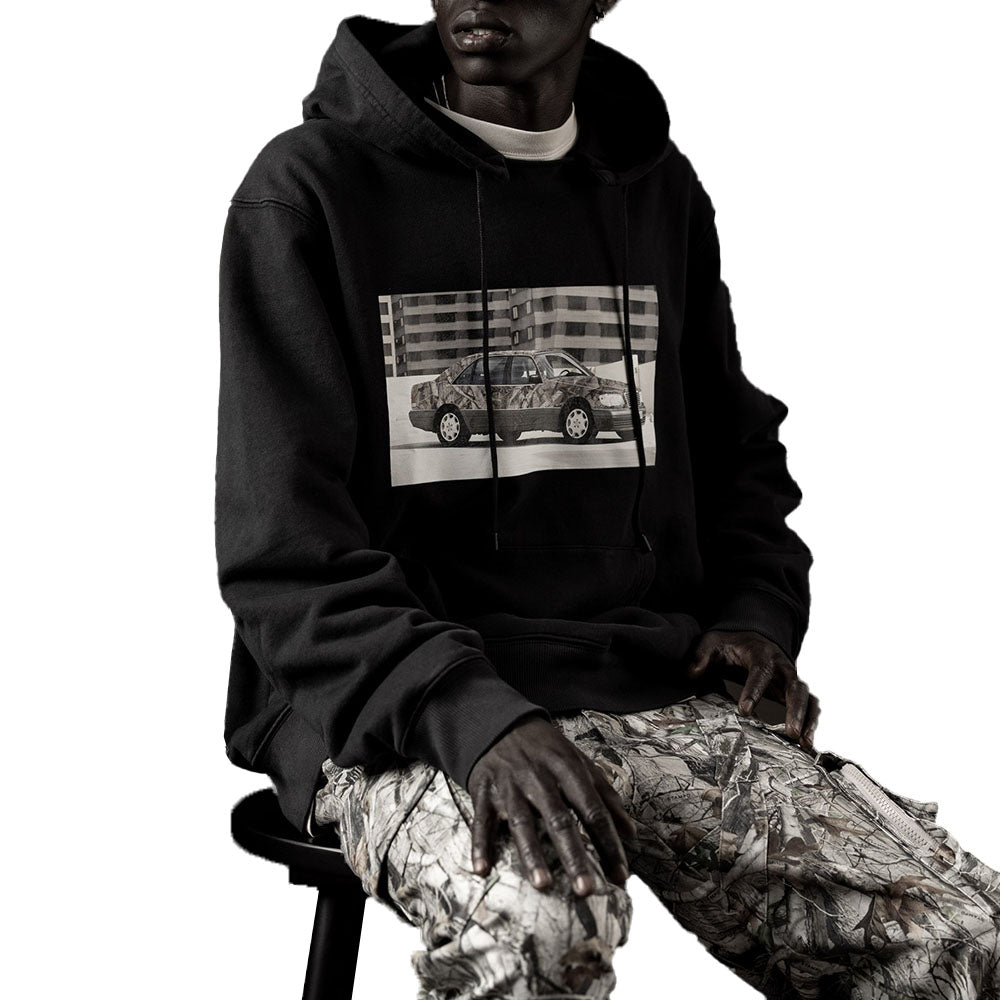 S-Class Pullover Hoodie SLA-M2745HD フーディー / BLACK